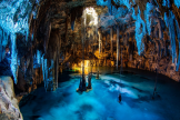 Xibalba guests can canoe within this stunning cenote - provided by Grupo Xcaret