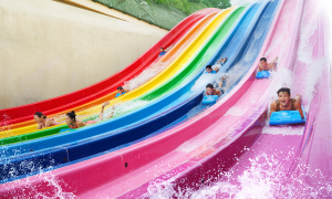 Rainbow Rush Water Slides 