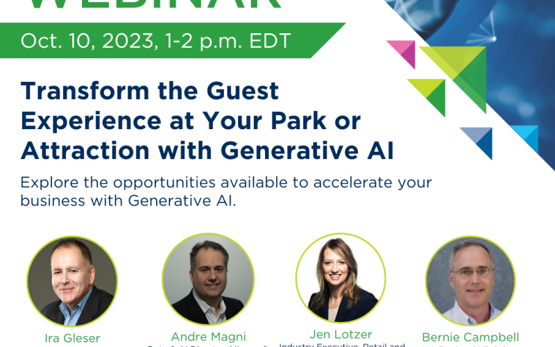 Webinar:  Transform the Guest Experience at Your Park or Attraction with Generative AI